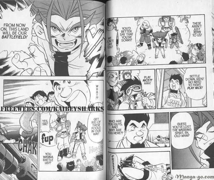 Bakuden Shoot Beyblade Chapter 4.2 6